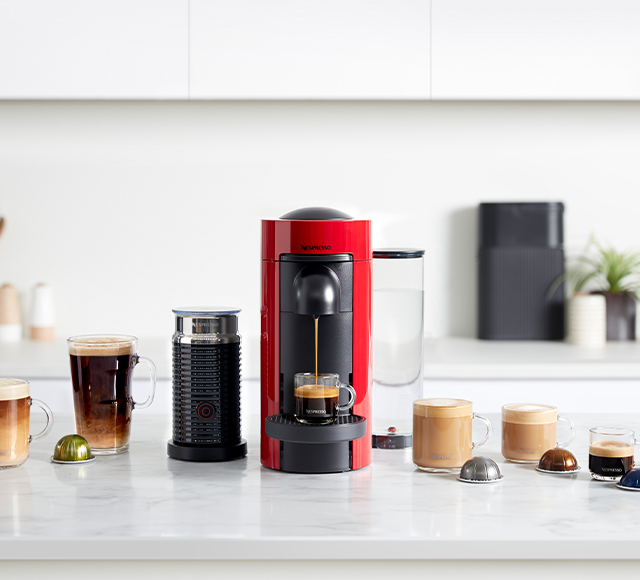 Coffee Machine Nespresso Vertuo Plus & Aeroccino 4 Troubleshooting